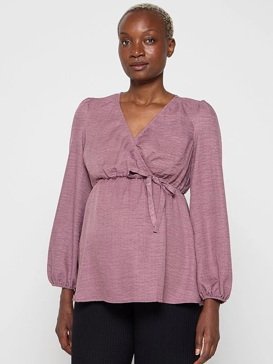 Foto van product Blouse Mamalicious lila