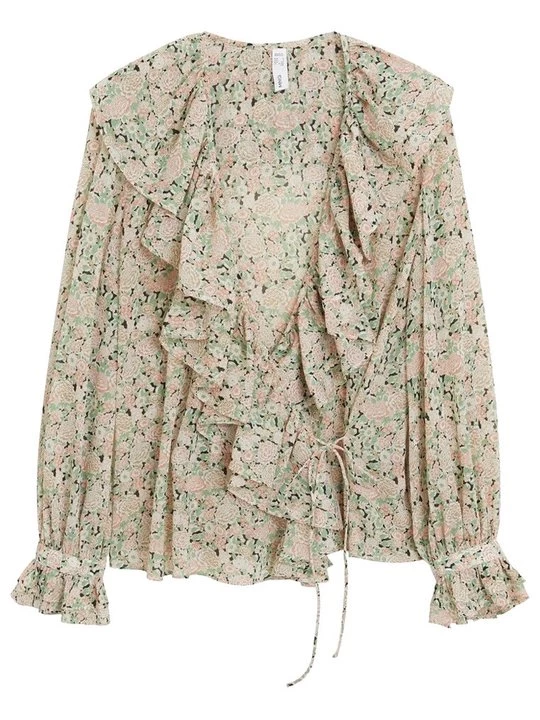 Foto van product Blouse Mango donkerroze