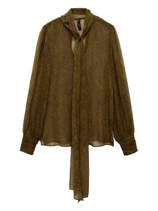 Foto van product Blouse Mango groen