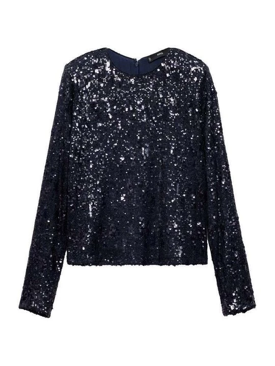 Foto van product Blouse Mango koningsblauw