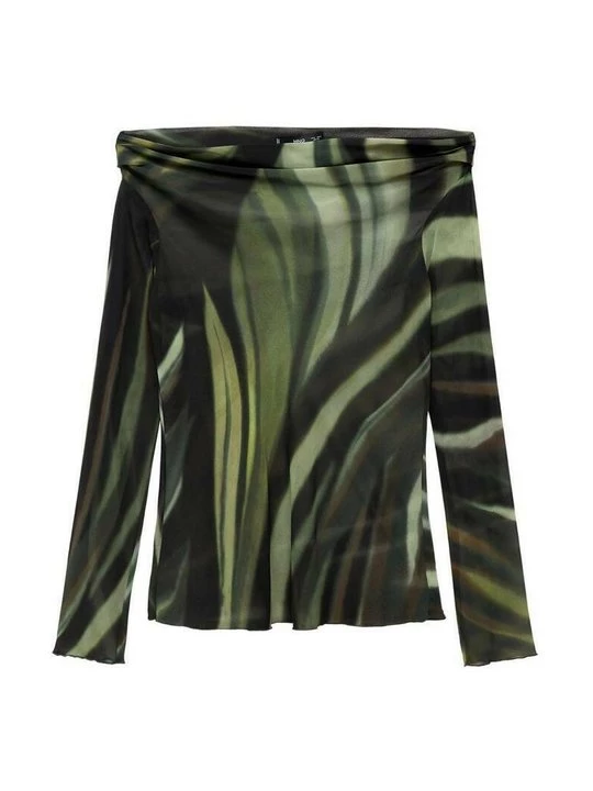 Foto van product Blouse Mango zwart
