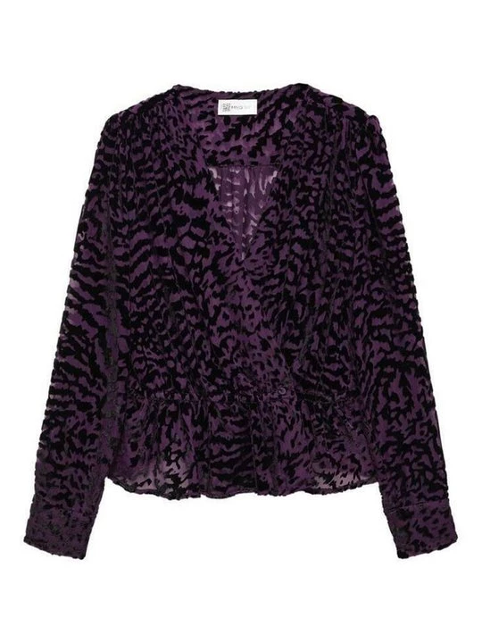 Foto van product Blouse Mango zwart