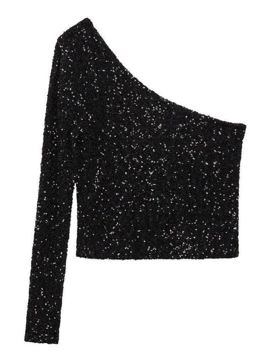 Foto van product Blouse Mango zwart