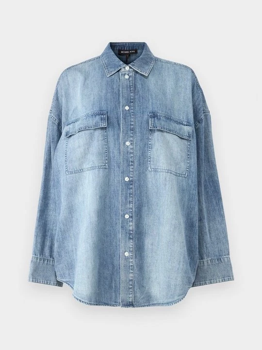 Foto van product Blouse Michael Kors lichtblauw denim