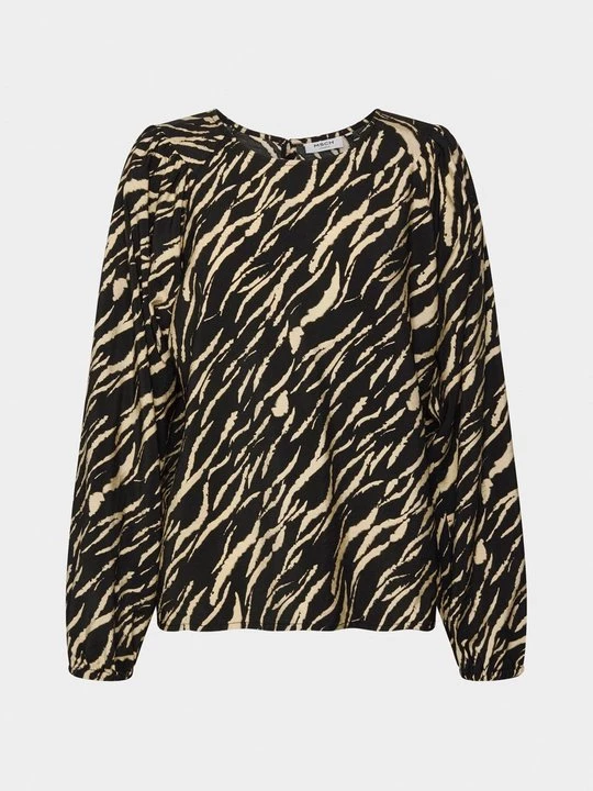 Foto van product Blouse MSCH Copenhagen zandkleur