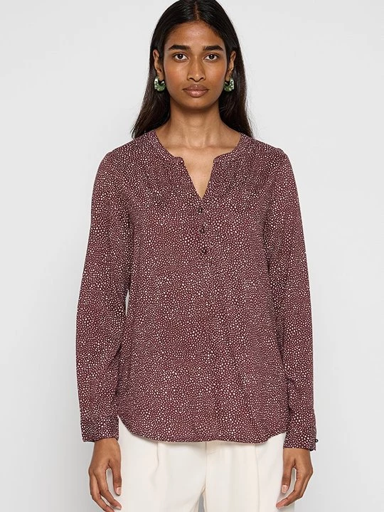Foto van product Blouse Mustang donkerrood
