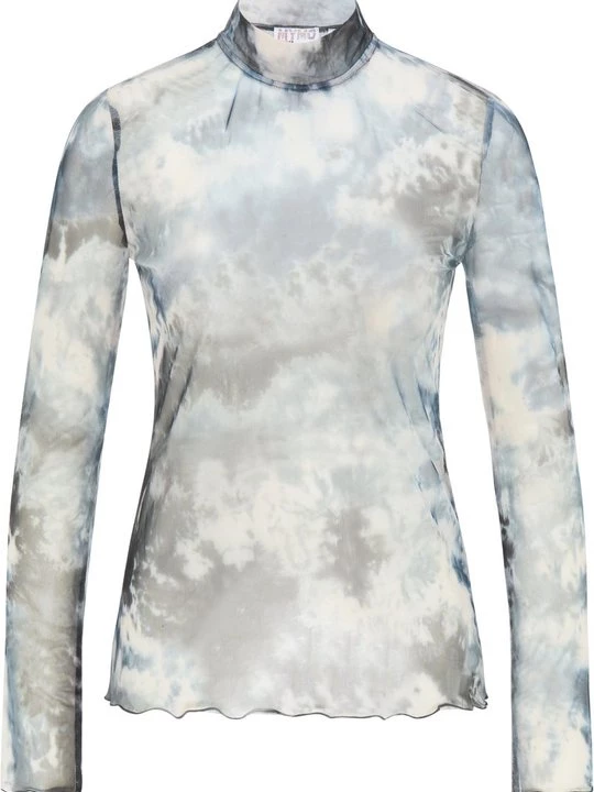 Foto van product Blouse MYMO grijs gemêleerd