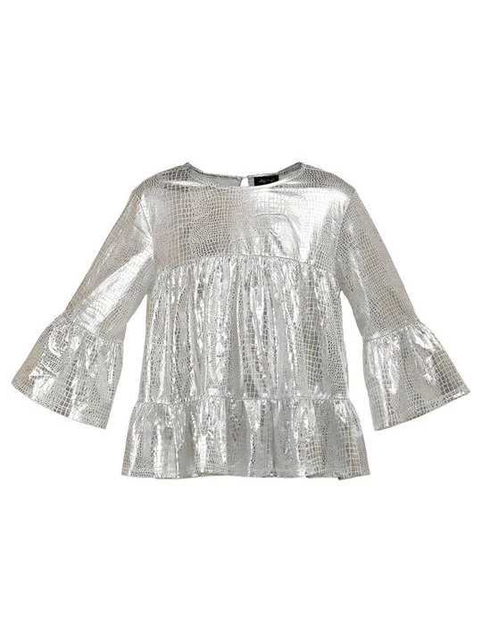 Foto van product Blouse MYMO zilverkleurig