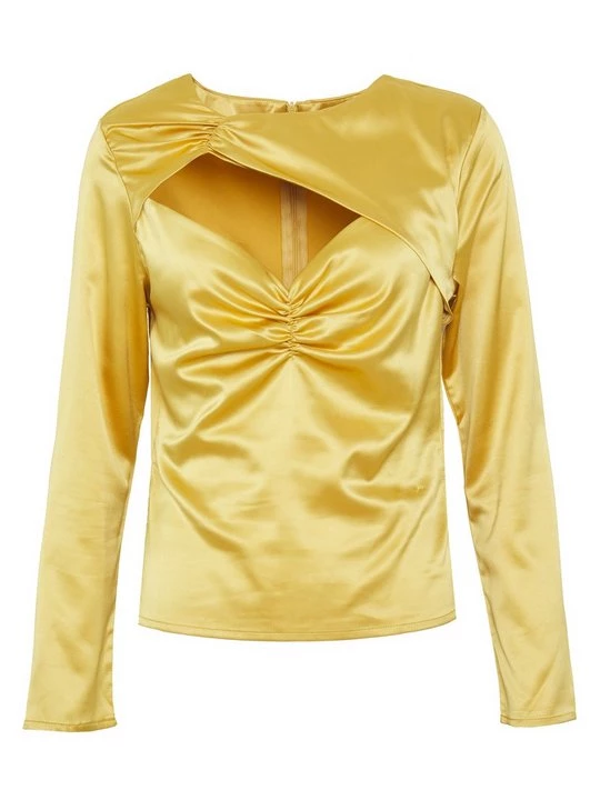 Foto van product Blouse NA-KD geel