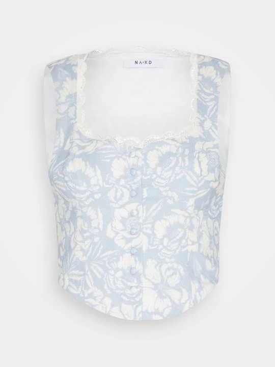 Foto van product Blouse NA-KD lichtblauw