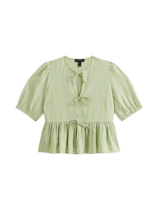 Foto van product Blouse New Look groen gemêleerd