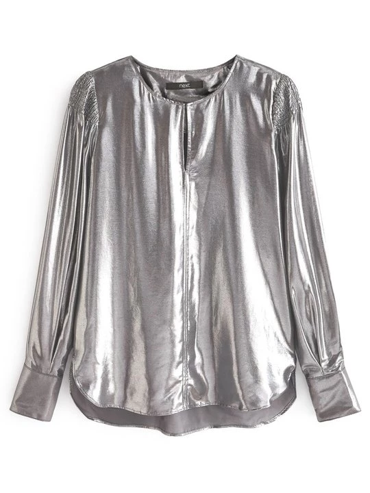 Foto van product Blouse Next zilverkleurig