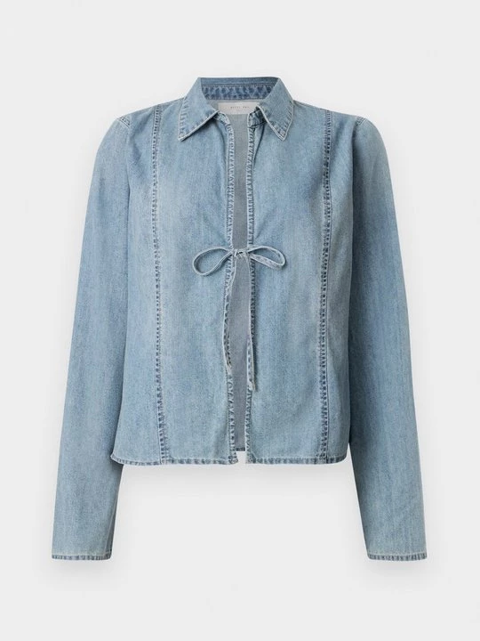 Foto van product Blouse Noisy May lichtblauw denim