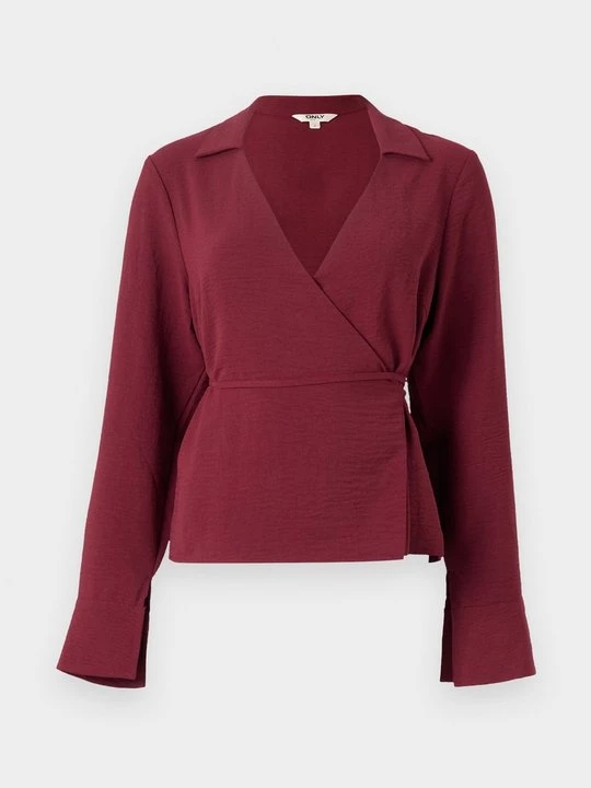 Foto van product Blouse Only bordeauxrood
