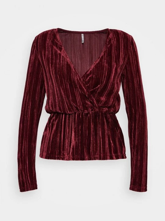Foto van product Blouse Only bordeauxrood