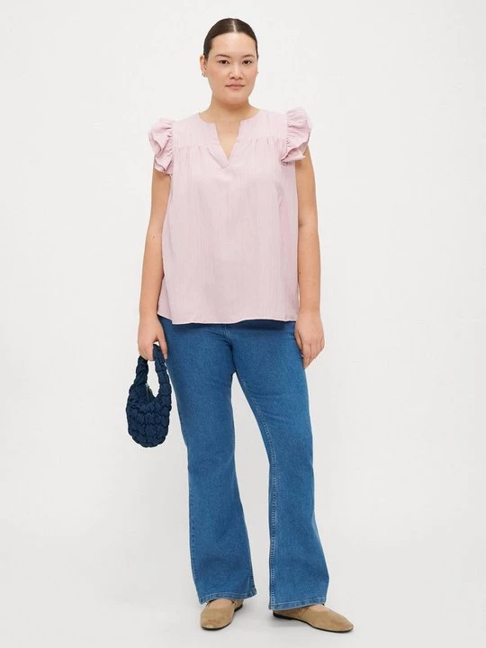 Foto van product Blouse ONLY Carmakoma roze