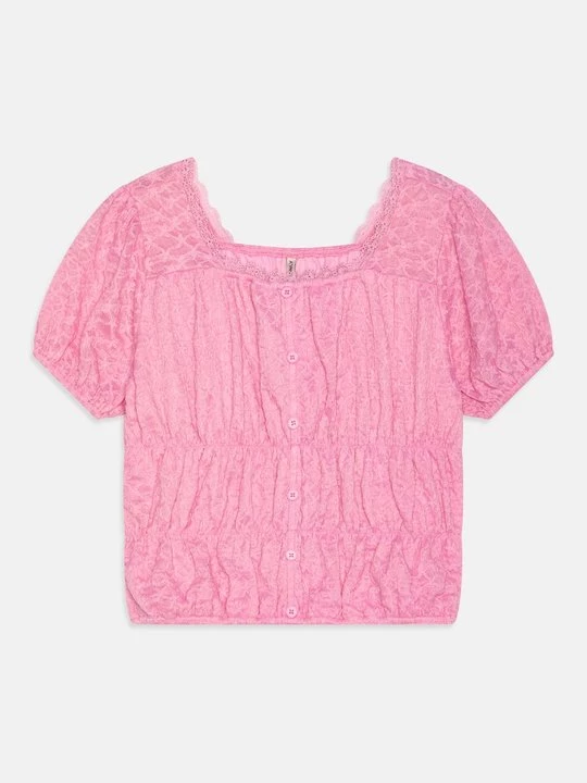 Foto van product Blouse ONLY GIRLS donkerroze
