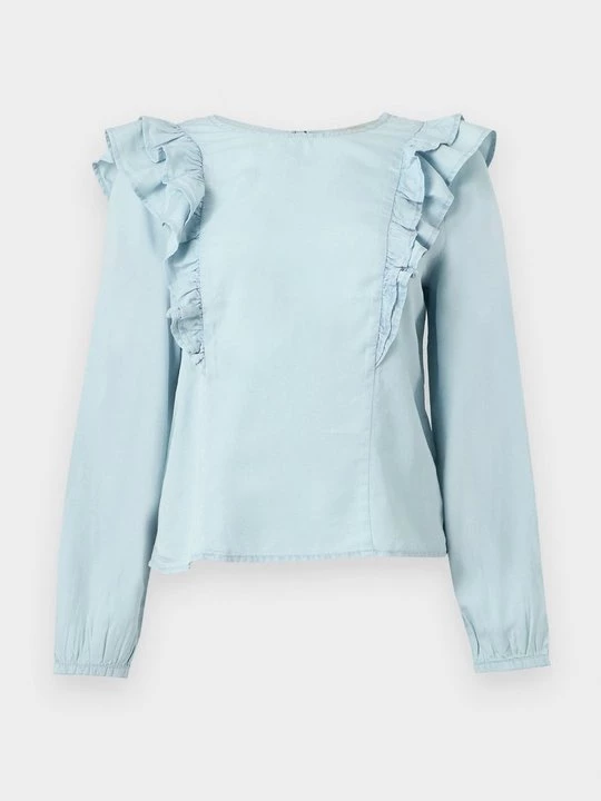 Foto van product Blouse Only lichtblauw denim
