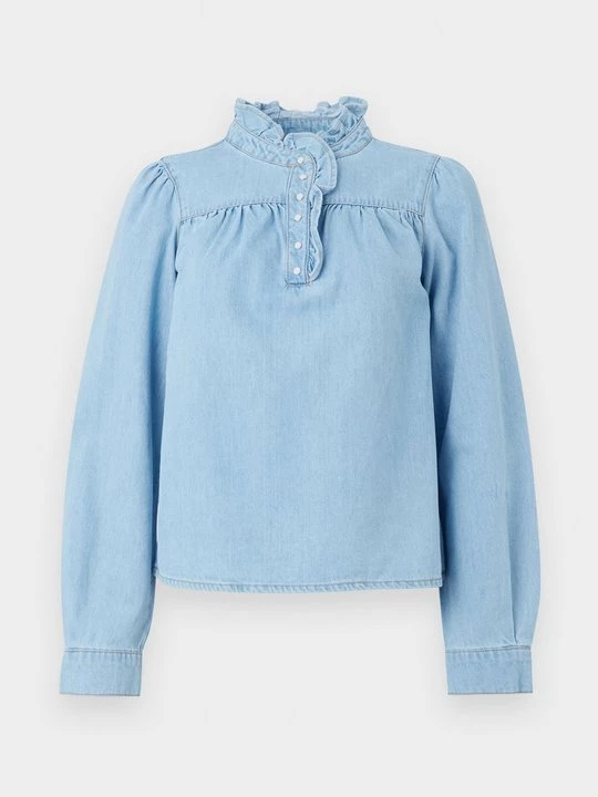 Foto van product Blouse Only lichtblauw denim