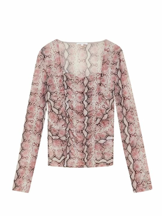 Foto van product Blouse Patrizia Pepe donkerroze