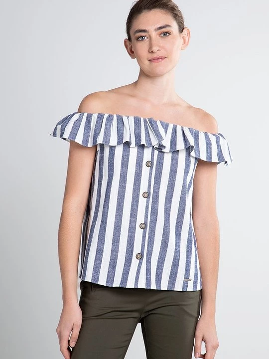Foto van product Blouse Pedro Del Hierro blauw