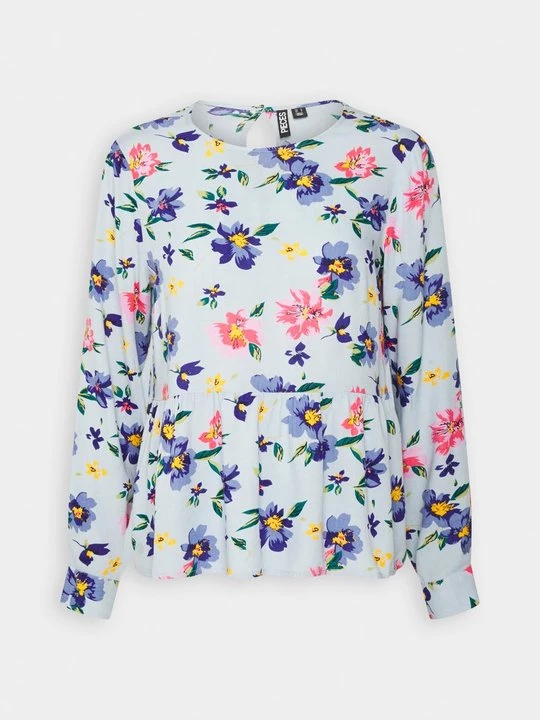 Foto van product Blouse Pieces blauw