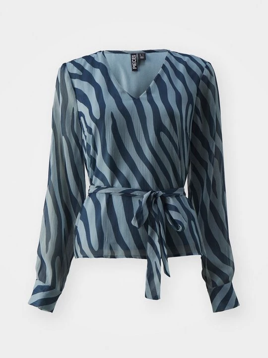 Foto van product Blouse Pieces blauw
