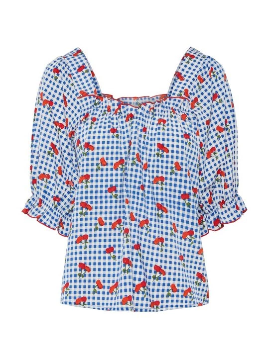 Foto van product Blouse Pieces blauw