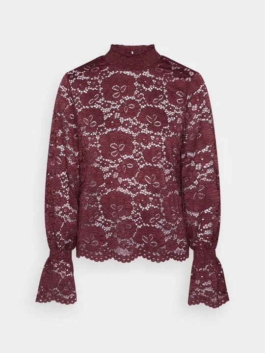 Foto van product Blouse Pieces bordeauxrood