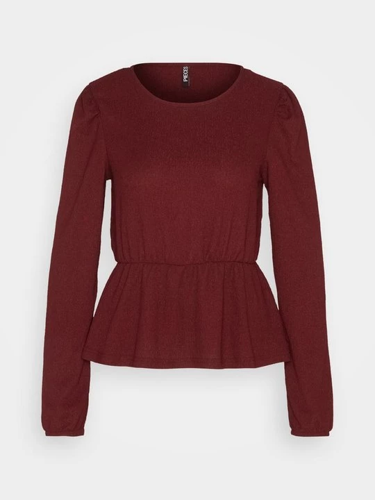 Foto van product Blouse Pieces bordeauxrood