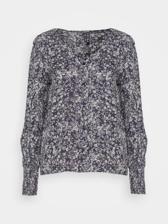 Foto van product Blouse Pieces donkerblauw