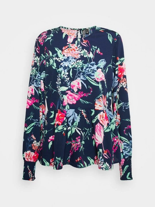 Foto van product Blouse Pieces donkerblauw