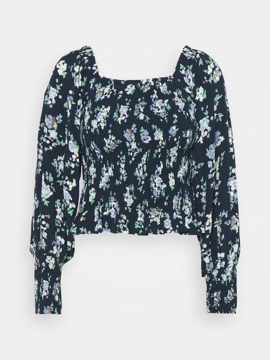 Foto van product Blouse Pieces donkerblauw