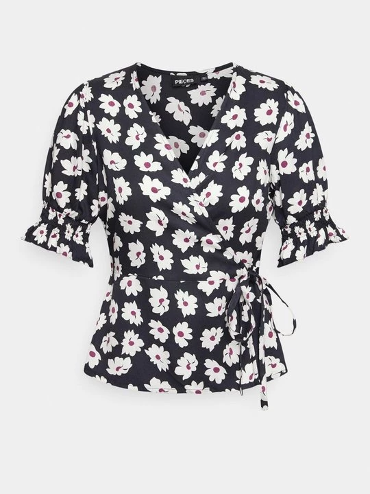 Foto van product Blouse Pieces donkerblauw