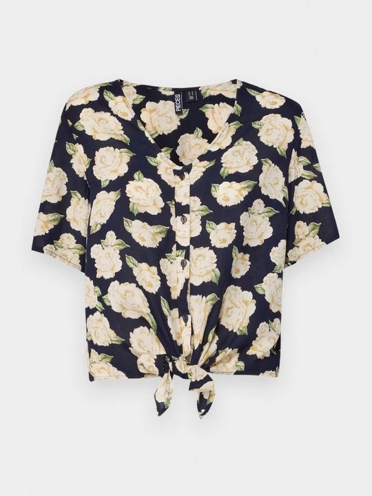 Foto van product Blouse Pieces donkerblauw