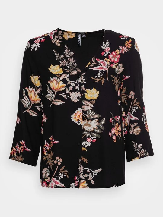 Foto van product Blouse Pieces gemêleerd zwart