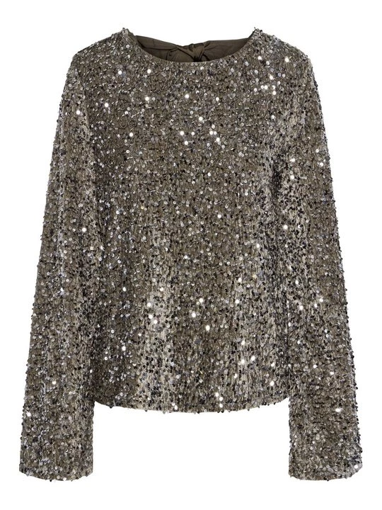 Foto van product Blouse Pieces grijs