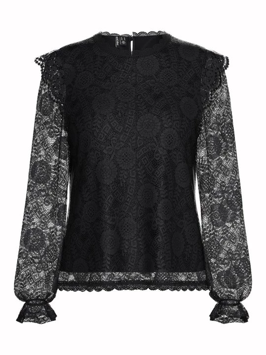 Foto van product Blouse Pieces zwart