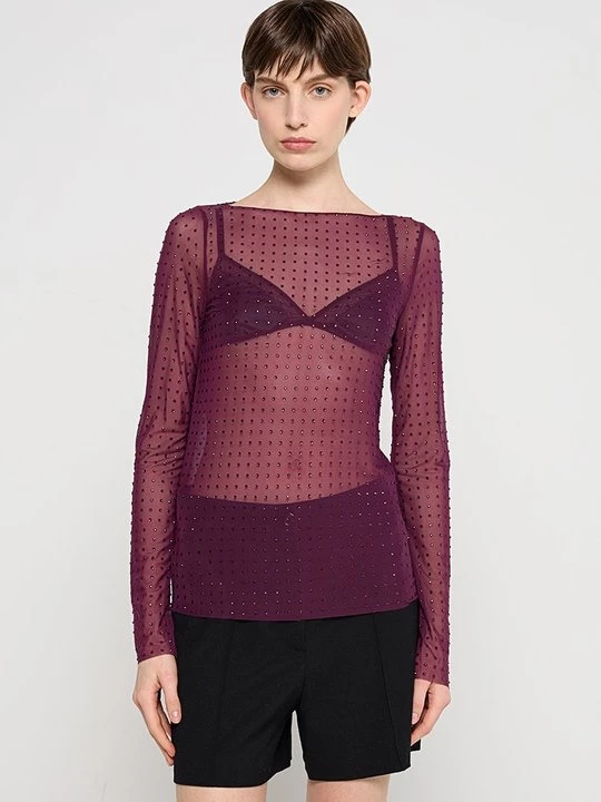 Foto van product Blouse Pinko bordeauxrood