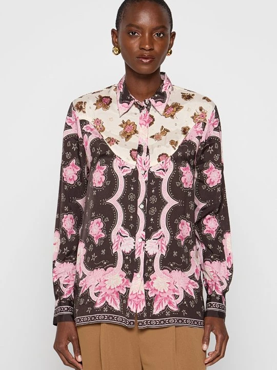 Foto van product Blouse Pinko bruin