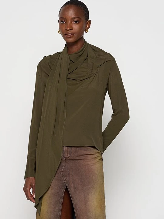 Foto van product Blouse Pinko kaki
