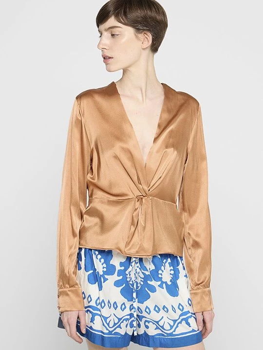 Foto van product Blouse Pinko lichtbruin
