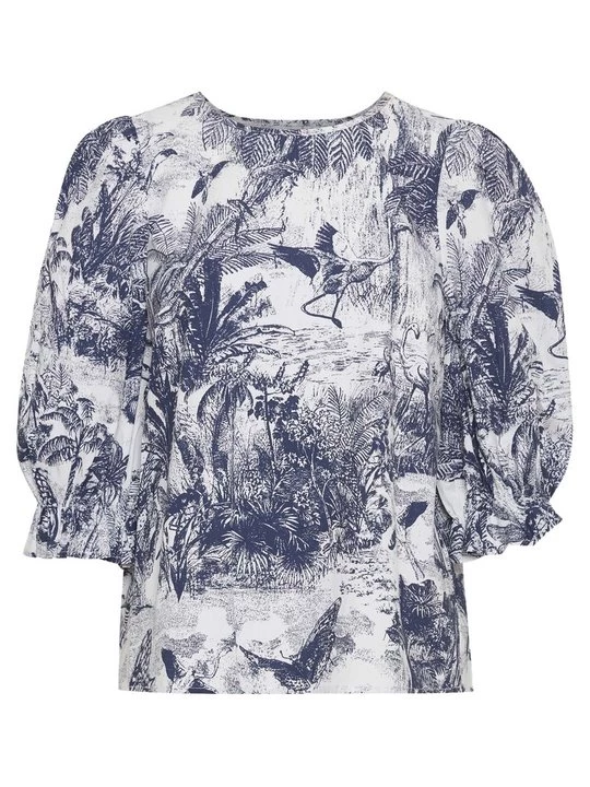 Foto van product Blouse PULZ blauw
