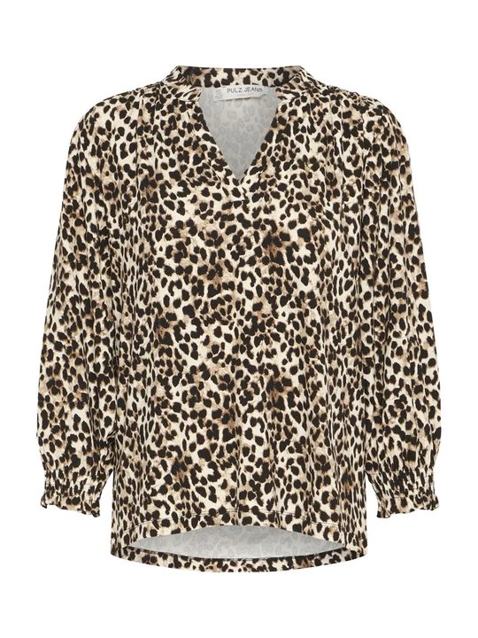 Foto van product Blouse PULZ bruin