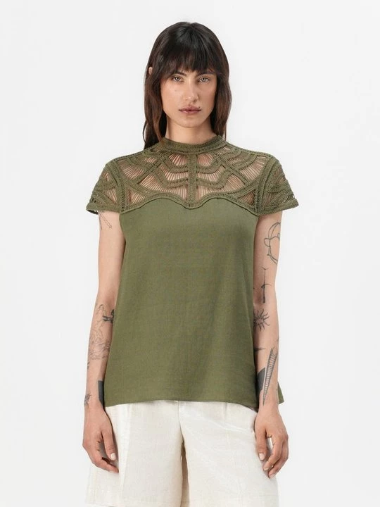 Foto van product Blouse RIANI olijfgroen