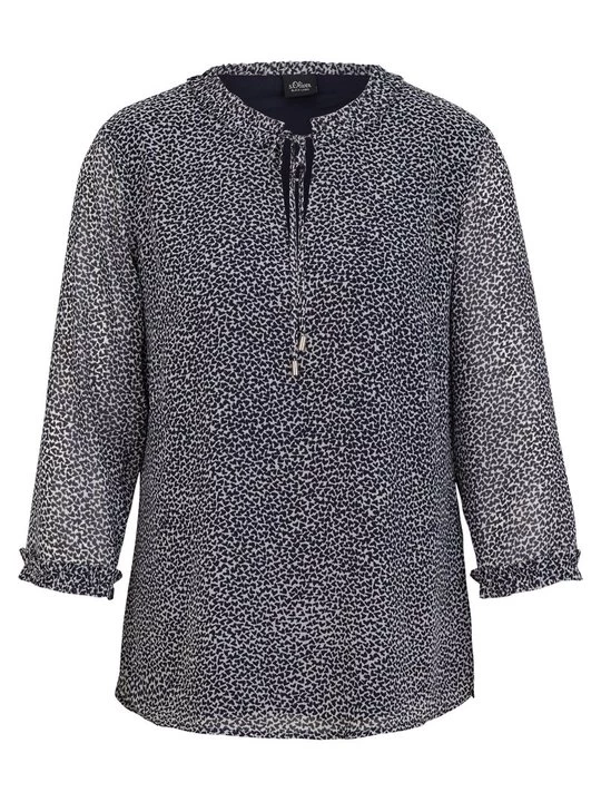 Foto van product Blouse s.Oliver donkerblauw