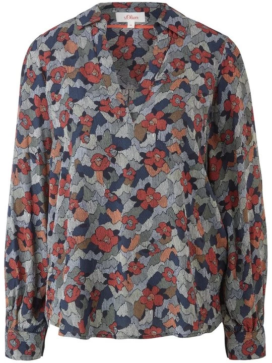 Foto van product Blouse s.Oliver donkerblauw