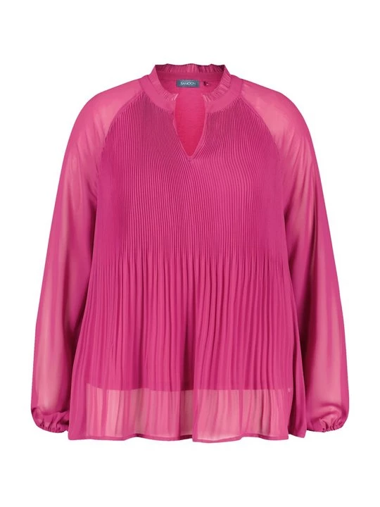 Foto van product Blouse Samoon donkerroze