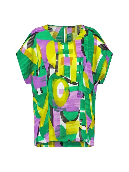 Foto van product Blouse Samoon lichtgroen