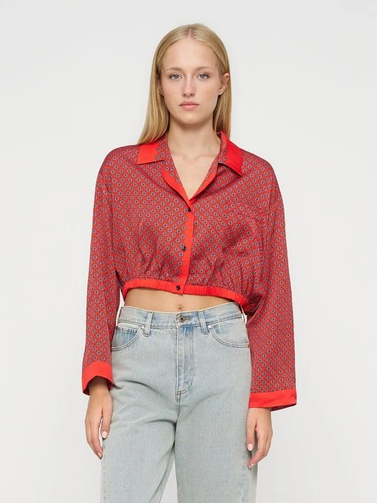 Foto van product Blouse Sandro donkerroze